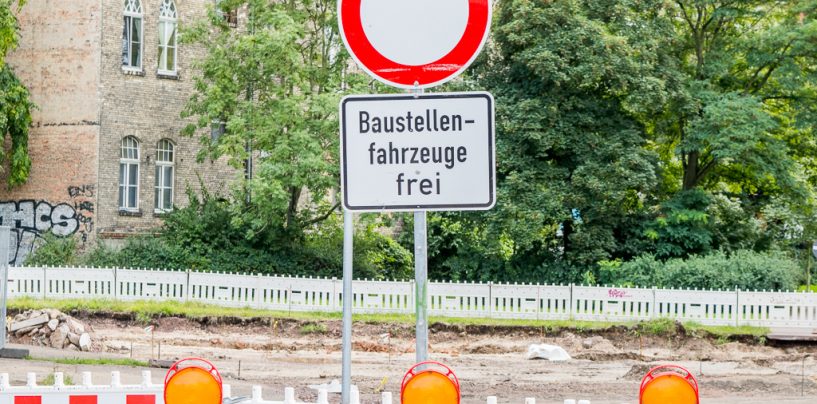Oleariusstraße wegen Arbeiten am Fernwärmenetz ab Montag halbseitig gesperrt