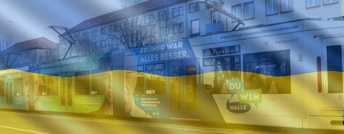 Ukrainische Schutzsuchende fahren kostenlos mit Bussen und Bahnen der HAVAG