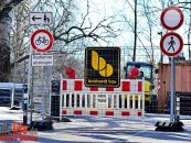Sanierung Peißnitzbrücke – Alter Belag wird entfernt