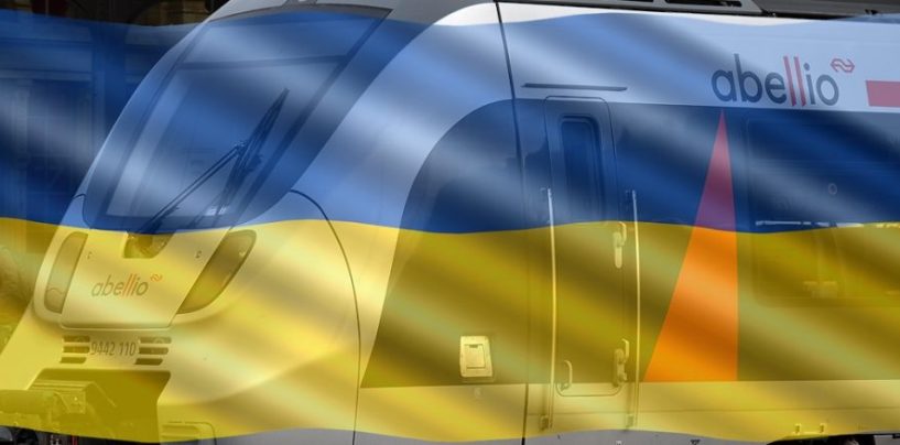 Ukrainische Geflüchtete können Abellio-Bahnen kostenfrei für die Weiterfahrt nutzen