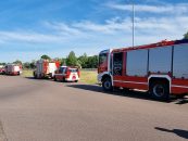 Einsatz der Katastrophenschutzeinheiten des Saalekreises in Brandenburg kurzfristig abgesagt