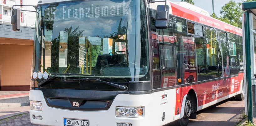 Mit dem Bus-Shuttle zur Jubiläumsveranstaltung in der Franzigmark