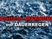 Deutscher Wetterdienst warnt vor Dauerregen in Mansfeld-Südharz