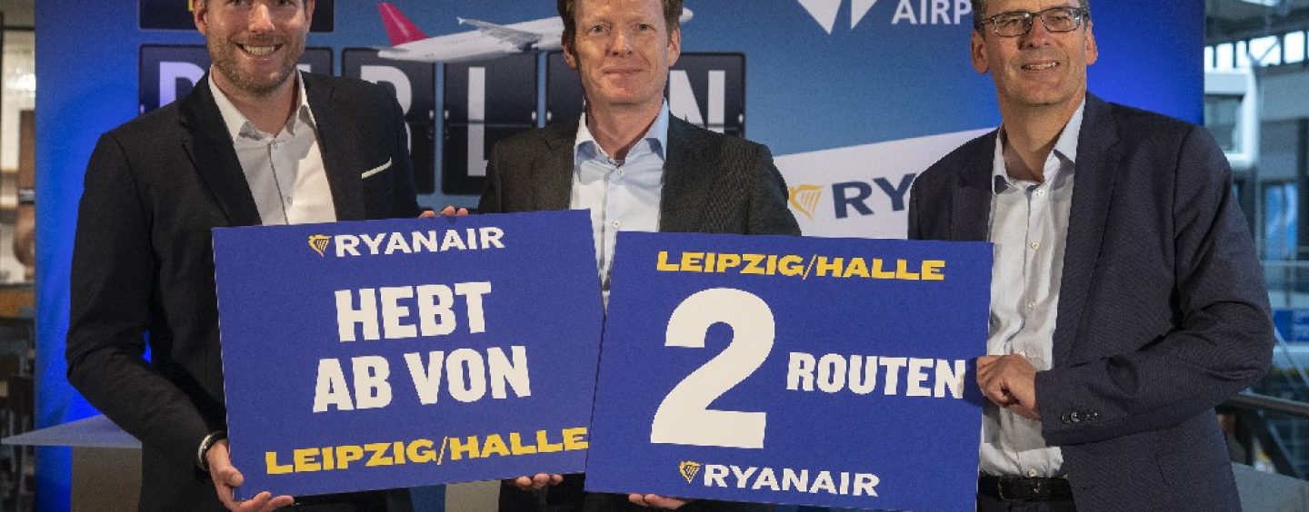 Neu ab Leipzig/Halle: Mit Ryanair direkt und günstig nach London und Dublin