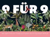 Mit dem 9-Euro-Ticket auf tierischer Safari durch Sachsen-Anhalt