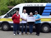 Erfolgreiche Spendenaktion für den ASB-Wünschewagen bei 3.ETF Classic Enduro in Roitzsch