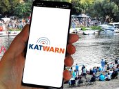 Zum Laternenfest informiert die Stadt über KATWARN-App
