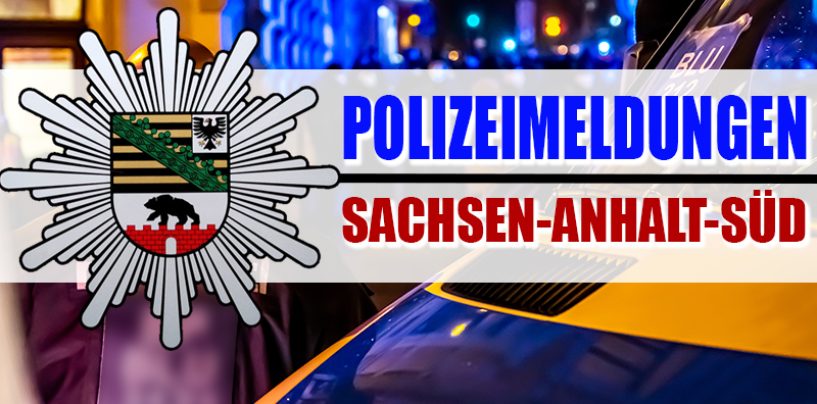 Meldungen der Polizeiinspektion Halle (Saale) aus der Region