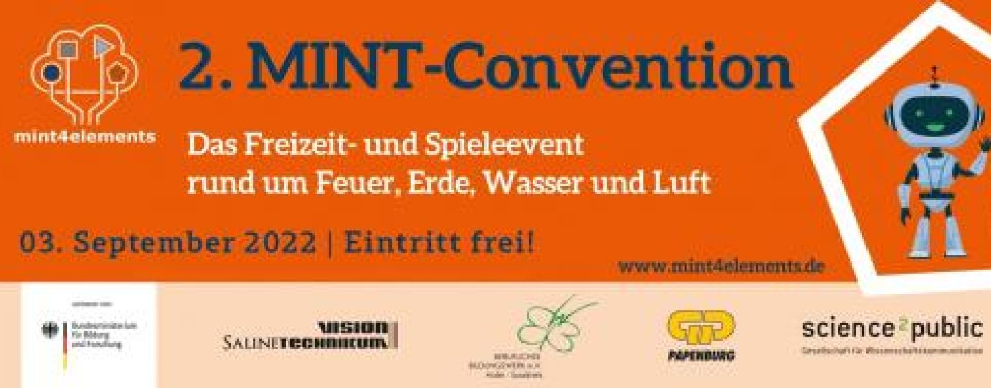 2. MINT-Convention für Kinder und Jugendliche zum Parkfest