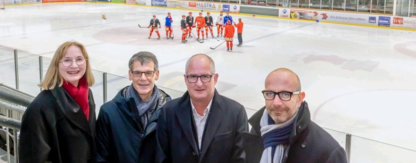 Fluthilfe-Projekte Eisdom und  Fußballnachwuchs-Leistungszentrum sind gesichert