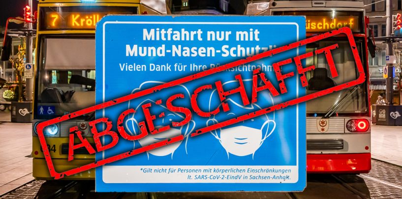 Eindämmungsverordnung in Sachsen-Anhalt läuft aus – Keine Maskenpflicht mehr im ÖPNV