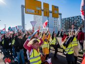 Streik im öffentlichen Dienst  – Demozug zieht durch Halle