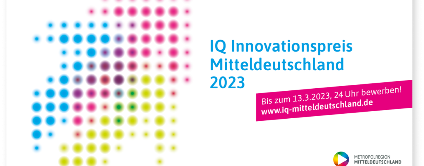 Countdown läuft: Noch bis 13. März für lokalen IQ Innovationspreis Halle bewerben!