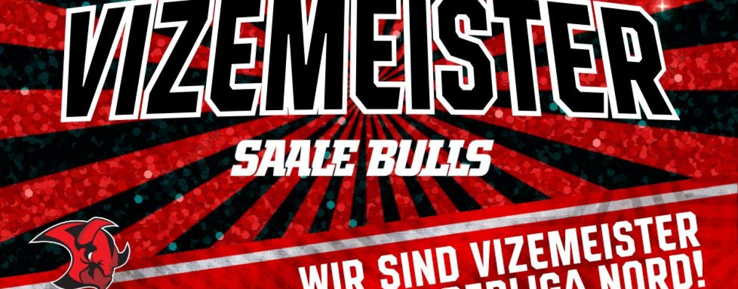 Saale Bulls sind Vizemeister der Oberliga Nord