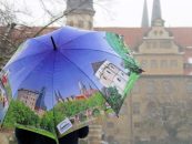 Saalekreis-Schirm und Memo-Spiel jetzt auch auf Burg Querfurt