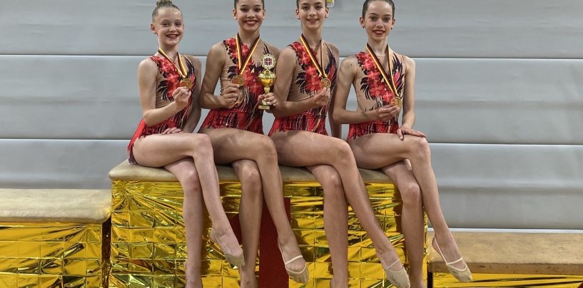 Gymnastinnen holen Gold beim Deutschland-Cup