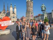 Auszubildende aus der Partnerstadt Karlsruhe sind zu Gast