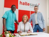 Bundestagspräsidentin Bärbel Bas besucht Halle (Saale)