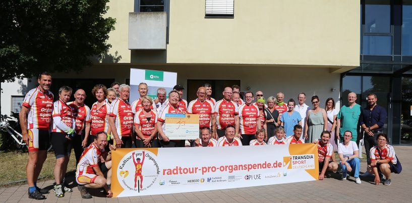 KfH in Halle unterstützt „Radtour pro Organspende“