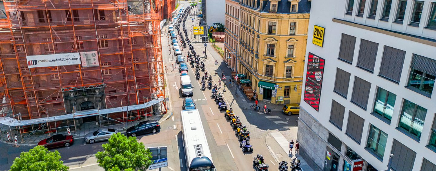 Hallorenring als Einbahnstraße oder Fußgängerzone? – Fraktion Hauptsache Halle: Das Feindbild „Autofahrer“ muss aus den Köpfen!