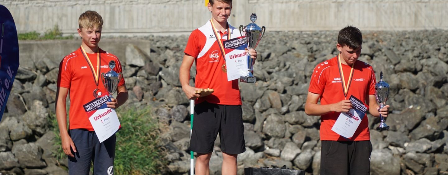 Fünf Medaillen und ein Titel bei den Deutschen Schülermeisterschaften