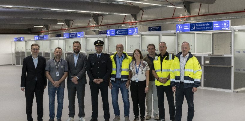 Mehr Komfort und Service am Flughafen Leipzig/Halle: erweiterter Non-Schengen-Ankunftsbereich geht in Betrieb