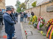 Gedenkveranstaltung zum vierten Jahrestag des Terroranschlags in Halle
