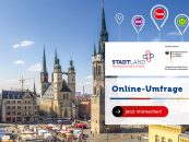 STADTLand+: Zweite Onlinebefragung zum öffentlichen Nahverkehr in Halle und Saalekreis startet