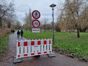 Hochwasser in Halle erreicht Alarmstufe 2 –