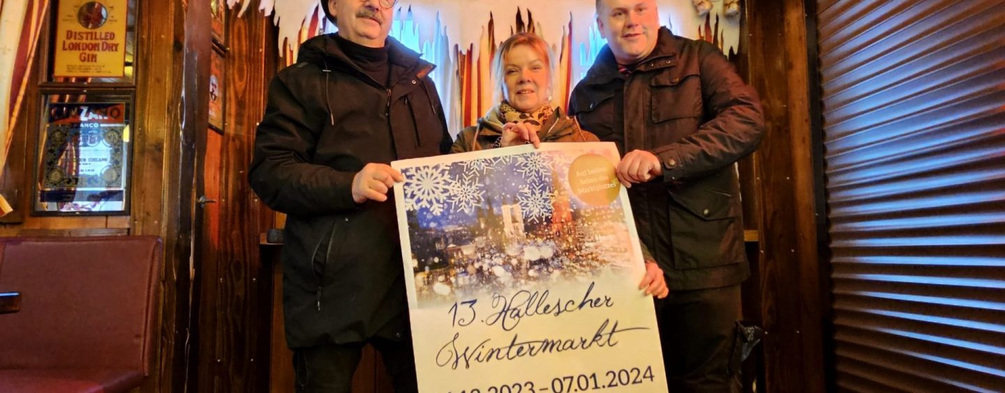 13. Hallescher Wintermarkt startet am 26.12.23