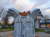 „Keramikbrunnen“ in Heide-Nord ist beschädigt