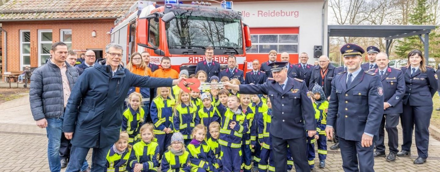 Neues Fahrzeug für Freiwillige Feuerwehr Reideburg