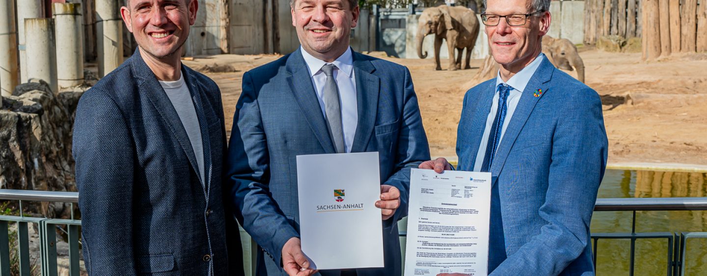 41 Mio. Euro für Projekte im Zoo Halle und Weinberg Campus