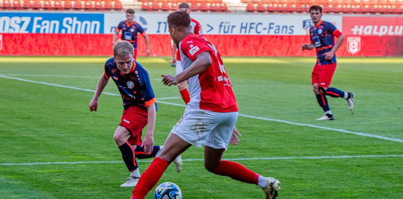 HFC gewinnt Stadtderby im Landespokal mit 2:0